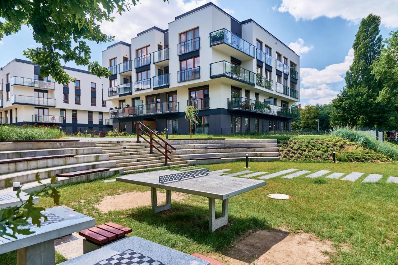 Riverside Apartments Na Grobli By Noclegi Renters Вроцлав Екстериор снимка